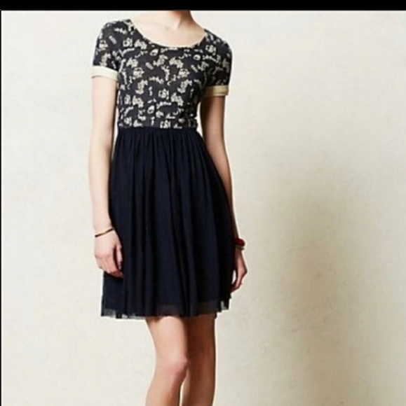everleigh Dresses & Skirts - Anthropology Everleigh navy size large dress